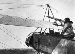 Artigliere durante la Battaglia della Marna, 1915